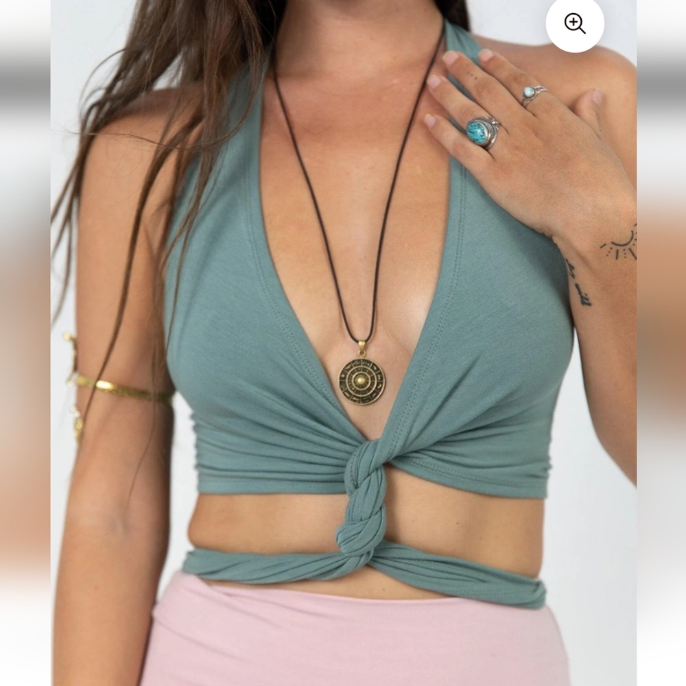 Serpent Tie 5-way Top